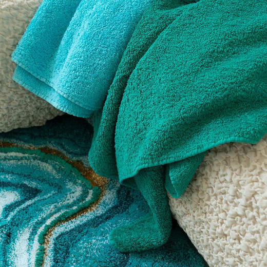 【6F】爱比丝Abyss葡萄牙SUPER PILE 爱比丝埃及长绒棉小毛巾手巾纯绵家纺 30*50cm 商品图2