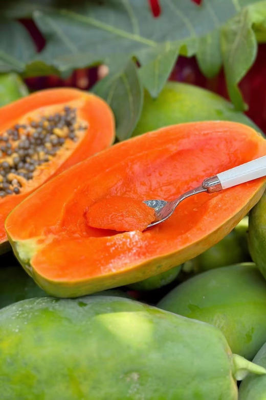 心头好！树熟牛奶木瓜口感也太好了，甜蜜水润，也可以用勺子挖着吃～ 商品图2