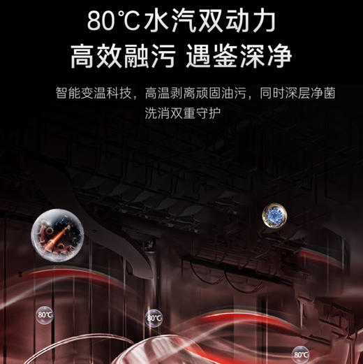 卡萨帝（Casarte）洗碗机 CWY12-B29CLU1 商品图6