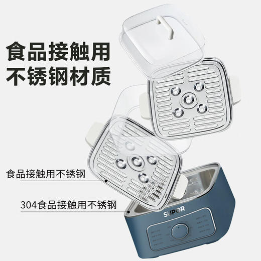 苏泊尔（SUPOR）电煮锅 电火锅 多功能锅家用电锅蒸包子锅电热锅三层大容量多用途锅 ZN23FK530 商品图2