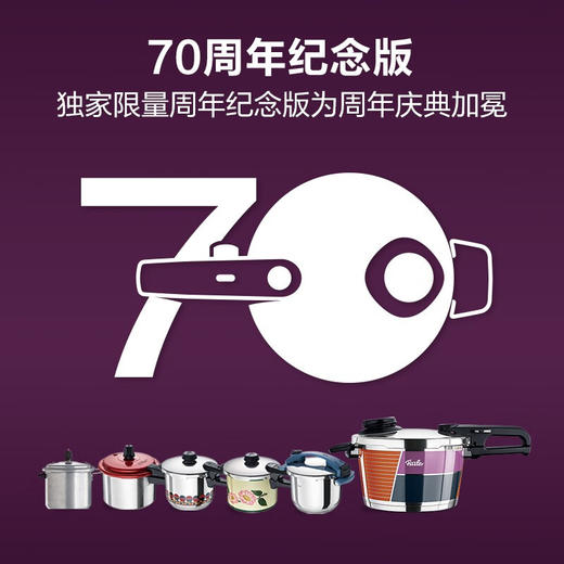 【家居】菲仕乐（Fissler）味达快70周年纪念版6L 商品图1