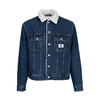 CK 卡文·克莱 男女通款 仿羊羔毛内里/保暖牛仔夹克外套 11807 商品缩略图0