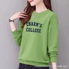 卫衣女式97%棉圆领休闲时尚宽松外套上衣字母印花运动衣显瘦 商品缩略图3