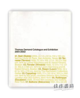 Thomas Demand Catalogue and Exhibition 2001 - 2002 / 托马斯·迪曼德2001-2002年画册及展览