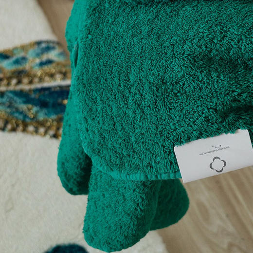 【6F】爱比丝Abyss葡萄牙SUPER PILE 爱比丝埃及长绒棉小毛巾手巾纯绵家纺 30*50cm 商品图4