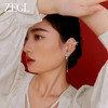ZEGL设计师清冷玉洁耳妆盘耳环女小众设计感高级东陵玉新中式耳饰 商品缩略图2