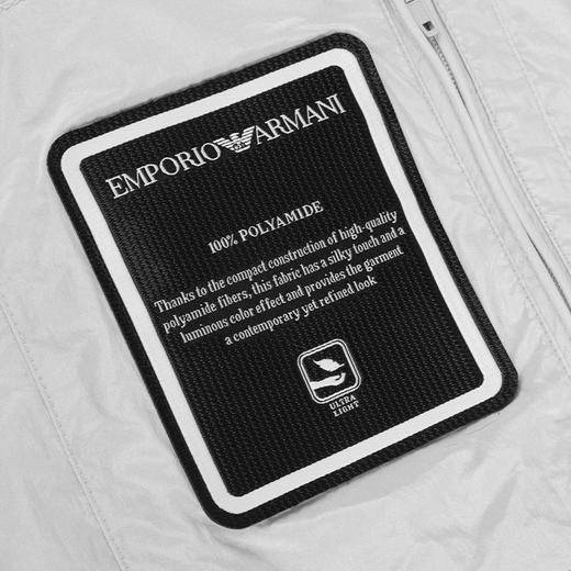 【超惠秒】Emporio Armani 男士带帽运动休闲 超轻款舒适 夹克外套 11825 商品图8