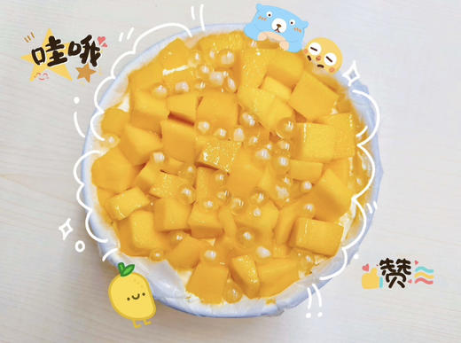 「点心」水果奶油胖墩墩碗 经典实惠 商品图2