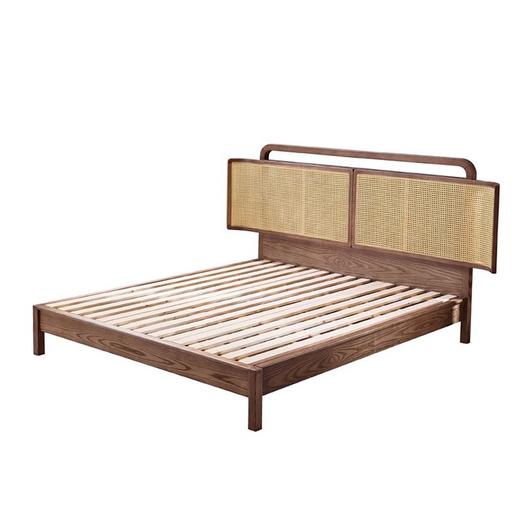 城喧 二层卧室1CJF-B2现代复古风双人大床 商品图4