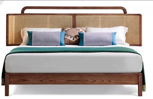 城喧 二层卧室1CJF-B2现代复古风双人大床 商品图3