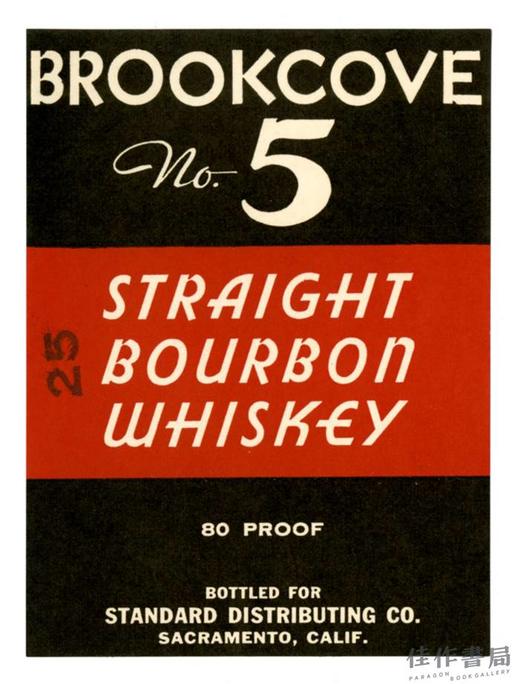 Well Aged: California Whiskey and Spirits Labels of the 1930s / 陈年佳酿：1930s的加州威士忌和烈酒标签 商品图2