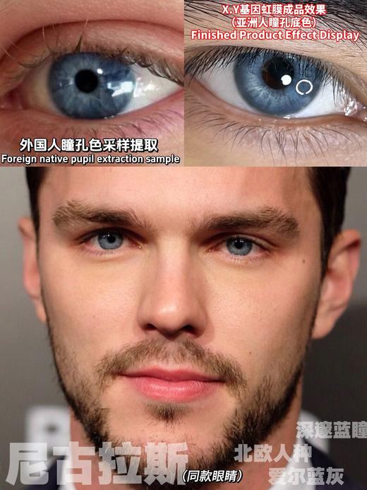 X.Y基因虹膜 HUOHUOCON 日抛 商品图3