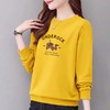 卫衣97%棉圆领女式休闲时尚宽松上衣字母印花运动衣显瘦新款外套 商品缩略图0