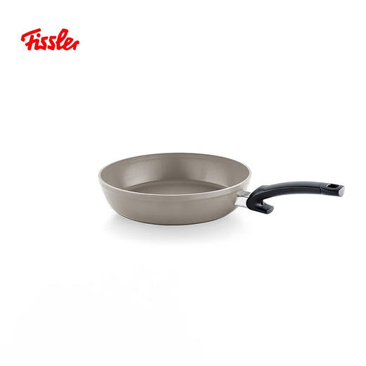 【家居】菲仕乐（Fissler）瓷瑞舒适不粘煎锅24厘米赠盖赠木铲 商品图1