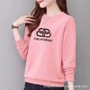 棉质圆领宽松卫衣小毛圈女式休闲时尚外套上衣字母印花运动衣显瘦 商品缩略图1