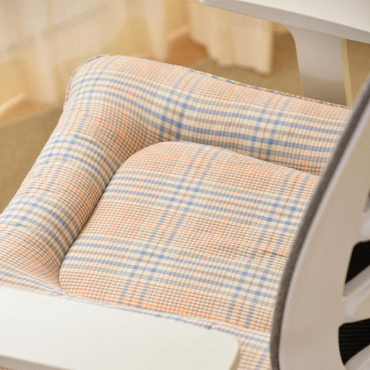 法式丛林线描系列人体工学电脑椅垫四季通用坐垫 商品图3