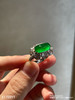 老坑玻璃种帝王绿马鞍戒指【3170911】具体价格微信咨询 商品缩略图0