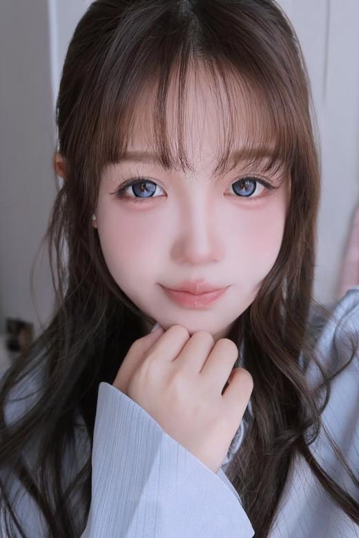 Mimipark旗下 ·｜猫眼牛仔｜14.5mm白狮参考着色待测｜半年抛  2片 商品图3