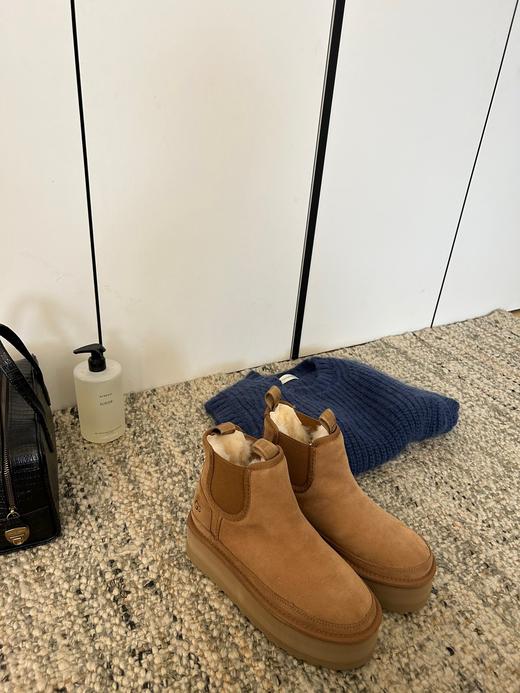 【女款】河南桑坡雪地靴  厚底切尔西短靴 35-40码 商品图4