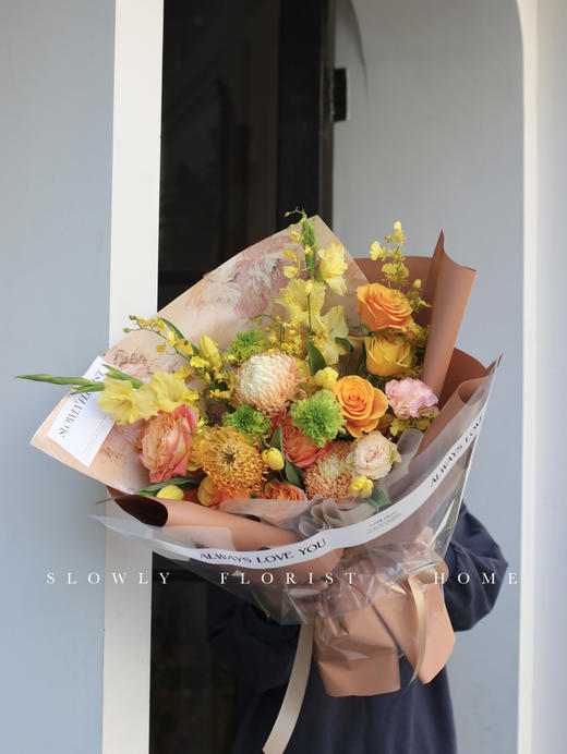 温暖橙花束 商品图3