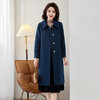 TC 838205妈妈装双面羊毛大衣中长款大码洋气羊毛呢外套 商品缩略图2
