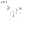 ZEGL设计师清冷玉洁耳妆盘耳环女小众设计感高级东陵玉新中式耳饰 商品缩略图0