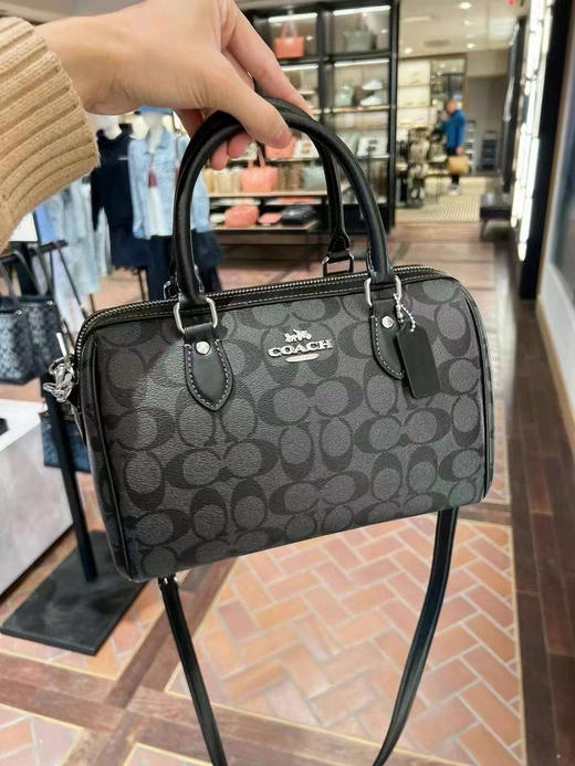 黑五特价！Coach 万年经典款Rowan波士顿包 ¥1299 商品图8