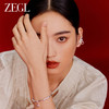 ZEGL设计师白色恋曲耳妆盘耳环女小众设计感高级2023年新款耳饰品 商品缩略图7