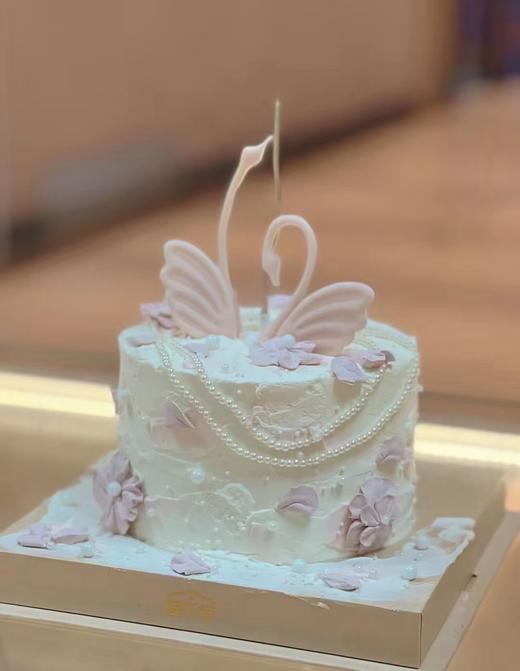 天鹅珍珠项链蛋糕 商品图1