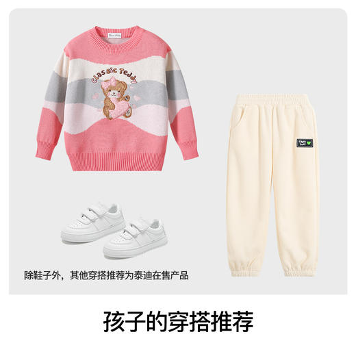 【清仓捡漏】【90-120】【精典泰迪】儿童秋冬针织衫女童毛衣纯棉 商品图2