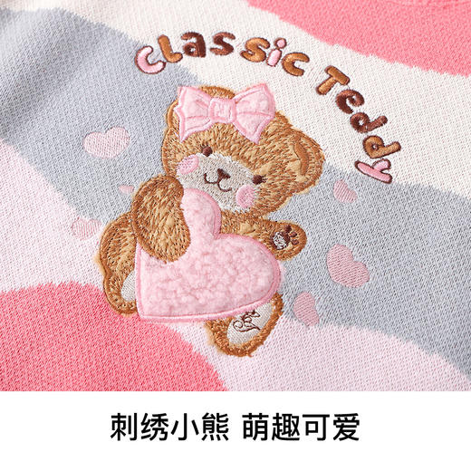 【清仓捡漏】【90-120】【精典泰迪】儿童秋冬针织衫女童毛衣纯棉 商品图4