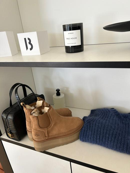 【女款】河南桑坡雪地靴  厚底切尔西短靴 35-40码 商品图5