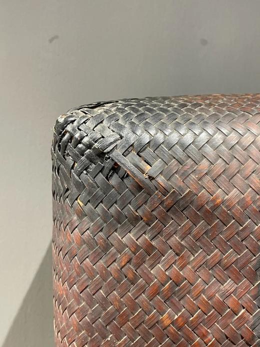 竹编髹褐漆茶叶储存箱，顺丰包邮 商品图13