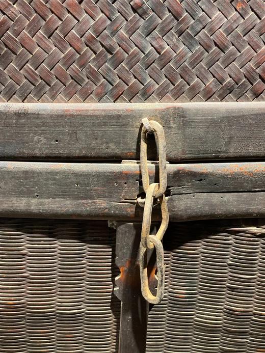 竹编髹褐漆茶叶储存箱，顺丰包邮 商品图7