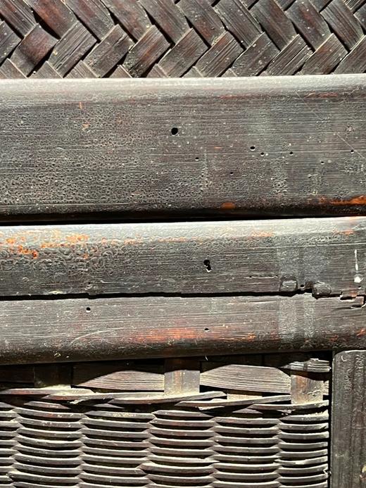 竹编髹褐漆茶叶储存箱，顺丰包邮 商品图12