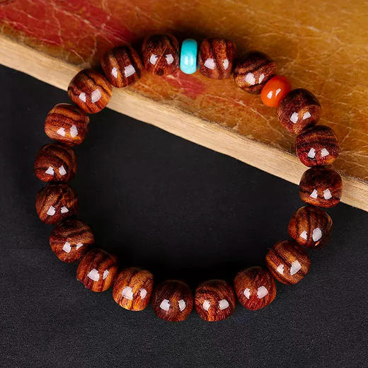 海南黄花梨文玩手串 商品图0