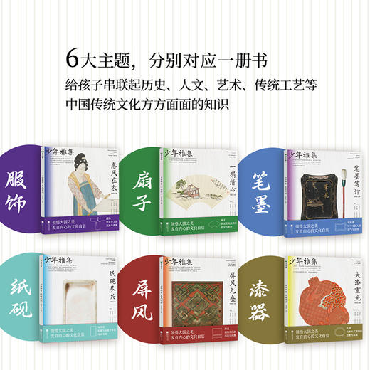 《少年雅集·第一辑》（全六册）| 集人文、艺术、历史、考古、博物学于一体【G】 商品图4