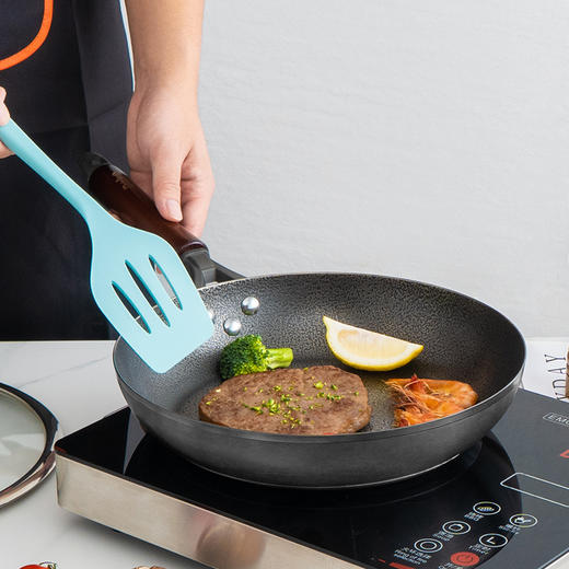 debo德铂马格斯窒氮无煎锅不易生锈煎炸锅家用平底锅 商品图2