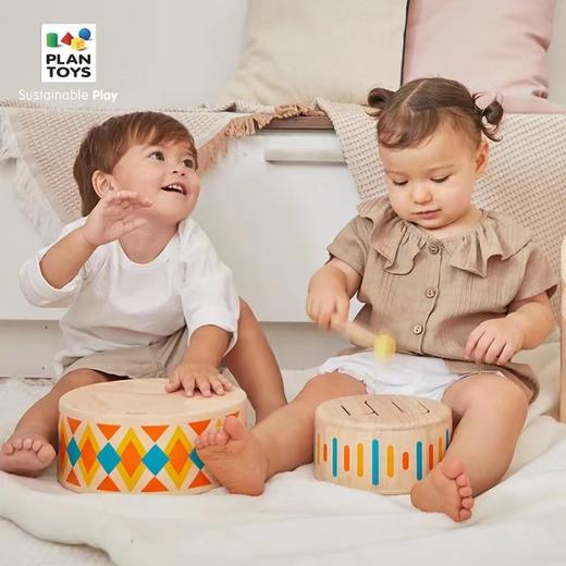 【PlanToys】音乐启蒙手打鼓打击玩具 商品图0