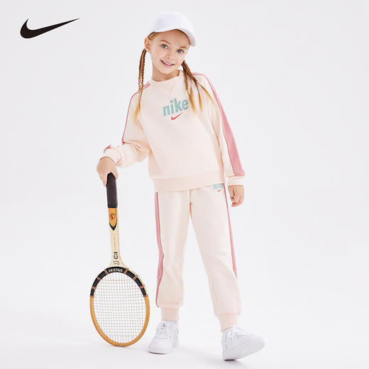 NIKE 秋 小童 套头无帽卫衣/长裤2件套 NKN-T8L265 商品图13