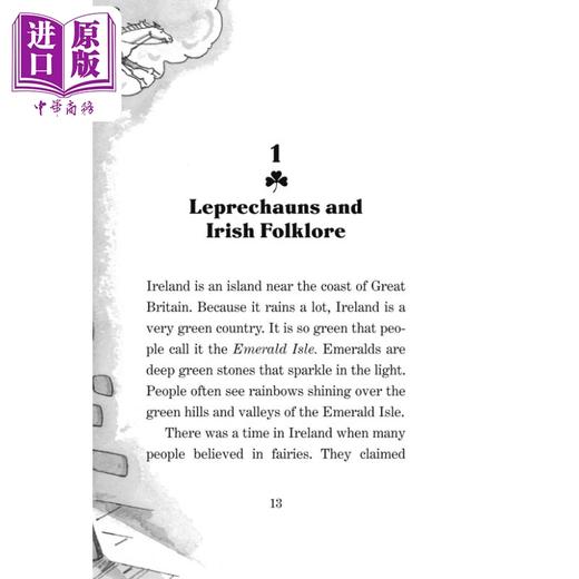 【中商原版】神奇树屋小百科21 Magic Tree House Fact Tracker 21 Leprechauns and Irish Folklore 英文原版进口 小初文学 商品图3