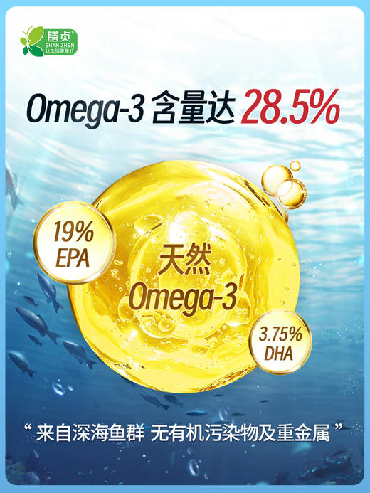 优选 | 善尔鱼油复合粉180g（6g*30袋） 商品图1