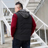 【2天发货】【超大码】【可拆卸帽】【新款DYH】大依优型大码羽绒马甲加肥加大休闲胖子大码男休闲宽松上衣肥佬冬季 商品缩略图2