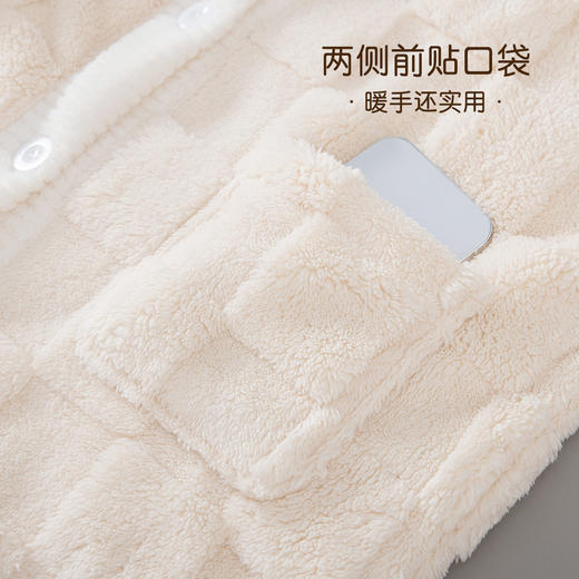 【优雅小香风】【猫人】【M-XXL】女士加绒家居服睡衣套装 商品图7