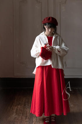 Daniela Gregis 象牙白两面穿羊绒短外套