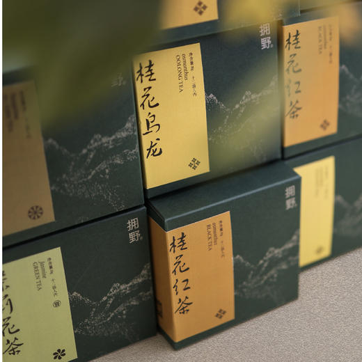 拥野·桂花乌龙 三角袋泡茶 2.5g*12袋/盒 商品图5