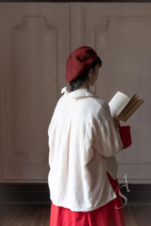 Daniela Gregis 象牙白两面穿羊绒短外套 商品图2