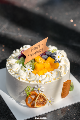 【社群专属】森系芒芒·鲜果夹心蛋糕 | 时刻陪你