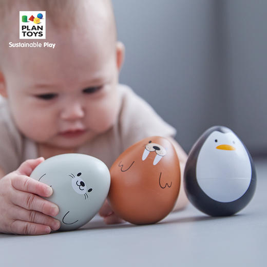 【PlanToys】木制不倒翁玩具 商品图3