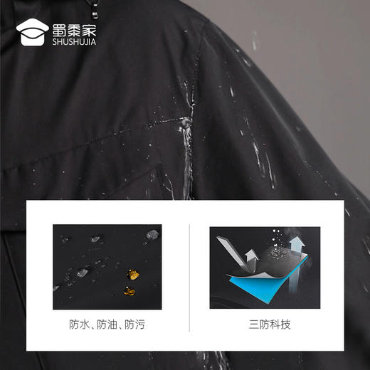 【三合一通勤羽绒风衣外套】加厚保暖羽绒服外套 春秋冬可穿羽绒风衣 商品图4